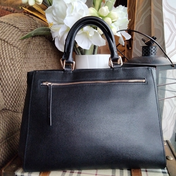 Dooney and Bourke Saffaino Zip Satchel - Picture 2 of 10